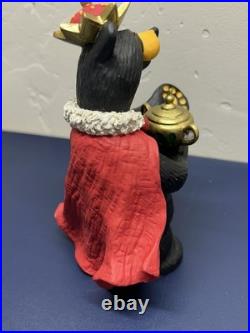 HTF Bearfoots Beartivity III Nativity 4pc Set 50479 Jeff Fleming Big Sky Carvers