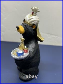 HTF Bearfoots Beartivity III Nativity 4pc Set 50479 Jeff Fleming Big Sky Carvers
