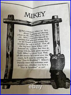 Hand Carved Wood Bear Raised Paw Mikey Big Sky Carvers