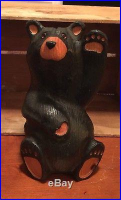 Hand carved bear, Big Sky Bears, Bear carving, Wildlife art, Carved bear, Bear art
