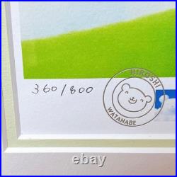 Hiroshi Watanabe Big Polar Bear Sky Giclee Print Art Wall Decor Used