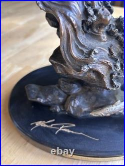 Home Schooled Bear Family By Marc Pierce, Signature Collection. Big Sky Carver