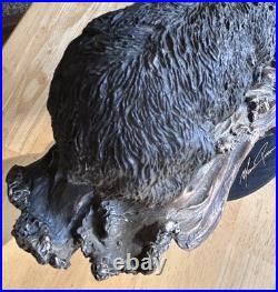 Home Schooled Bear Family By Marc Pierce, Signature Collection. Big Sky Carver