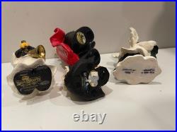JEFF FLEMING BEARFOOTS BLACK BEAR BEARTIVITY III NATIVITY SET #5 LOT of 4