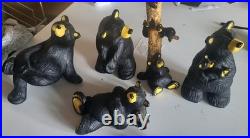 JEFF FLEMING Big Sky Carvers Bearfoot Series Bear LOT Collectible