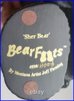JEFF FLEMING Big Sky Carvers Bearfoot Series Bear LOT Collectible