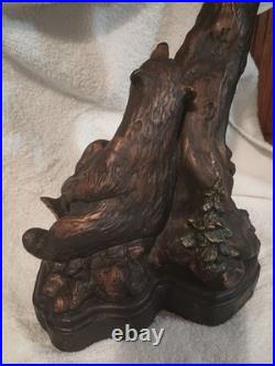 J. M. Fleming Big Sky Carvers Sculpture Bears Cubs Honey 17.5