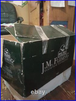 J. M. Fleming Big Sky Carvers Sculpture Bears Cubs Honey 17.5