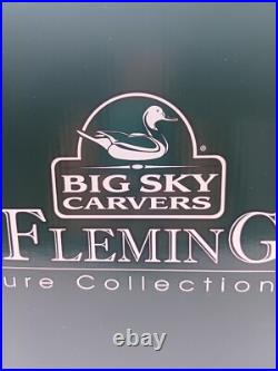 J. M Fleming Big Sky Carvers Sculpture The Tresspassers Bears Tent Trees Art HTF