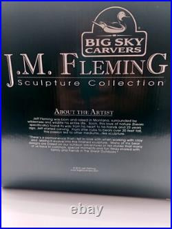 J. M Fleming Big Sky Carvers Sculpture The Tresspassers Bears Tent Trees Art HTF