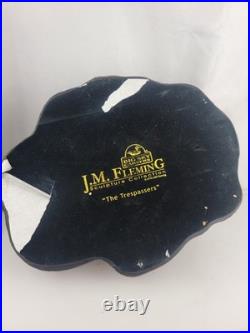 J. M Fleming Big Sky Carvers Sculpture The Tresspassers Bears Tent Trees Art HTF J. M Fleming Big Sky Carvers Sculpture The Tresspassers Bears Tent Trees Art HTF