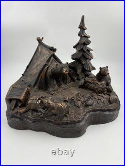 J. M. Fleming Sculpture Collection The Trespassers 2010. Big Sky Carvers