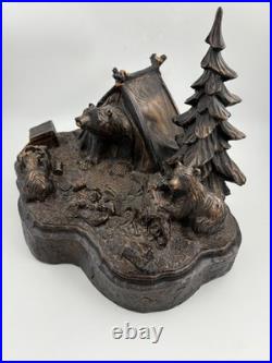 J. M. Fleming Sculpture Collection The Trespassers 2010. Big Sky Carvers