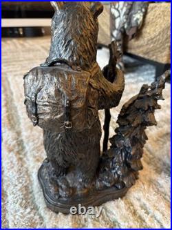 J. M. Jeff Fleming Big Sky Carvers Hike To Bear Lake 2012 Sculpture Collection