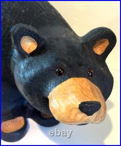 Jeff Fleming BLEAR Wood Carving by Big Sky Carvers with Metal with Metal Tag