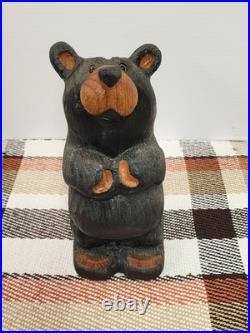 Jeff Fleming Bear Solid Wood Carving BIG SKY CARVERS 13 BAREFOOT BEAR Petey
