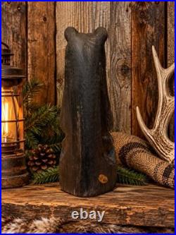 Jeff Fleming Bear Solid Wood Carving BIG SKY CARVERS 24 BAREFOOT BEAR Decor