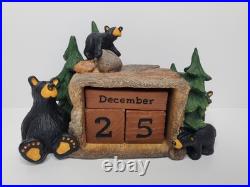 Jeff Fleming Bearfoot Bears Perpetual Calendar Artist Proof A000 Big Sky Carvers