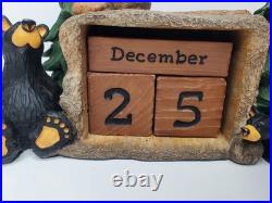 Jeff Fleming Bearfoot Bears Perpetual Calendar Artist Proof A000 Big Sky Carvers