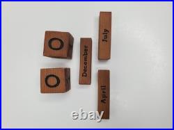 Jeff Fleming Bearfoot Bears Perpetual Calendar Artist Proof A000 Big Sky Carvers