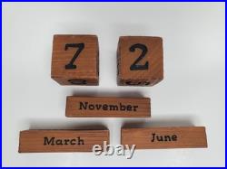 Jeff Fleming Bearfoot Bears Perpetual Calendar Artist Proof A000 Big Sky Carvers