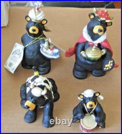 Jeff Fleming Bearfoots Black Bear Beartivity III Nativity Set #50479 Big Sky