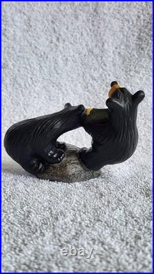 Jeff Fleming Bearfoots My Fish 2 Bears Trout Big Sky Carvers Montana Vintage