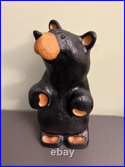 Jeff Fleming Big Sky Carvers Bear Wood Black Bear Statue 16
