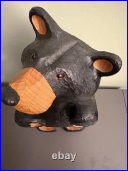 Jeff Fleming Big Sky Carvers Bear Wood Black Bear Statue 16 Jeff Fleming Big Sky Carvers Bear Wood Black Bear Statue 16