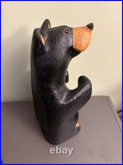 Jeff Fleming Big Sky Carvers Bear Wood Black Bear Statue 16