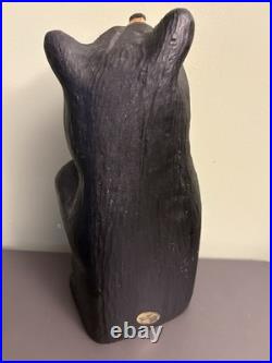 Jeff Fleming Big Sky Carvers Bear Wood Black Bear Statue 16