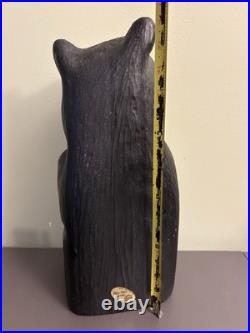 Jeff Fleming Big Sky Carvers Bear Wood Black Bear Statue 16 Jeff Fleming Big Sky Carvers Bear Wood Black Bear Statue 16