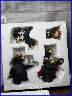 Jeff Fleming Big Sky Carvers Bearfoots Bears Beartivity Nativity With Boxes