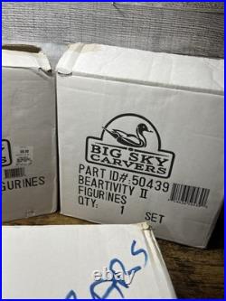 Jeff Fleming Big Sky Carvers Bearfoots Bears Beartivity Nativity With Boxes