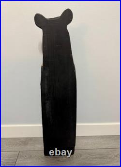 Jeff Fleming Big Sky Carvers Bears Bear Toilet Paper Tp Holder Cabin Cottage