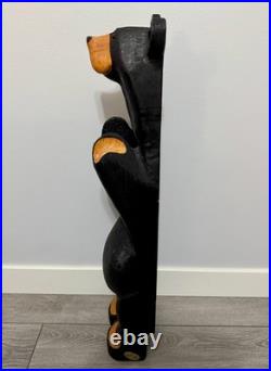 Jeff Fleming Big Sky Carvers Bears Bear Toilet Paper Tp Holder Cabin Cottage