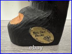 Jeff Fleming Big Sky Carvers Bears Bear Toilet Paper Tp Holder Cabin Cottage