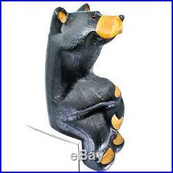 Jeff Fleming Big Sky Carvers Bears Seated Sitting Bear Lucy 15 Wood Carving