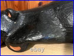 Jeff Fleming Big Sky Carvers Bonnie Wood Bear Carving Jeff Fleming Big Sky Carvers Bonnie Wood Bear Carving
