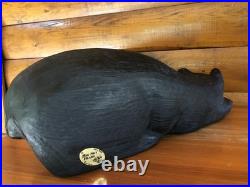 Jeff Fleming Big Sky Carvers Bonnie Wood Bear Carving