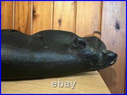 Jeff Fleming Big Sky Carvers Bonnie Wood Bear Carving Jeff Fleming Big Sky Carvers Bonnie Wood Bear Carving