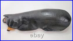 Jeff Fleming Big Sky Carvers Bonnie Wood Bear Carving Hand Made 20 Shelf Sitter