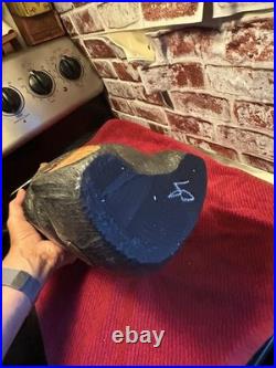 Jeff Fleming Big Sky Carvers Mikey Waving Bear Wood Black Bear Statue 12