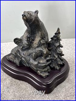 Jeff Fleming Big Sky Carvers Spring Cubs Bear Sculpture Bearfoots BIG Statue