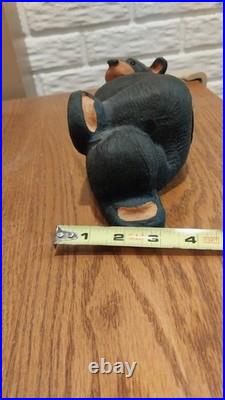 Jeff Fleming Big Sky Carvers Wood Black Bear Logan Bear