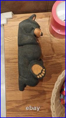 Jeff Fleming Big Sky Carvers Wood Black Bear Logan Bear