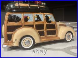 LIQUIDATION LARGE Detailed WOODY BEARS COOKIE JAR Big Sky Carver RETIRED 2012 LIQUIDATION LARGE Detailed WOODY BEARS COOKIE JAR Big Sky Carver RETIRED 2012
