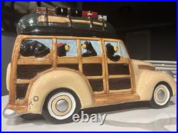 LIQUIDATION LARGE Detailed WOODY BEARS COOKIE JAR Big Sky Carver RETIRED 2012 LIQUIDATION LARGE Detailed WOODY BEARS COOKIE JAR Big Sky Carver RETIRED 2012