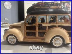 LIQUIDATION LARGE Detailed WOODY BEARS COOKIE JAR Big Sky Carver RETIRED 2012 LIQUIDATION LARGE Detailed WOODY BEARS COOKIE JAR Big Sky Carver RETIRED 2012