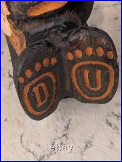 Large 16 Big Sky Carvers Bear with Fish D U Feet Wood Carving by Jeff Fleming